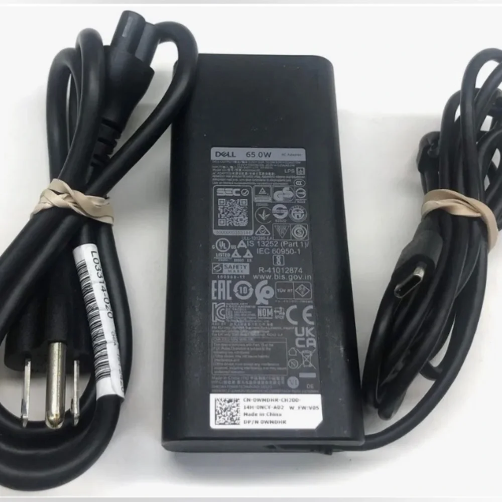 ha65nm190 dell power supply replacement cord tested